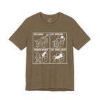 Relaxing Cat Appears Human Moves Cat Takes Over T-Shirt - Adult Unisex