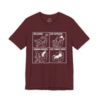 Relaxing Cat Appears Human Moves Cat Takes Over T-Shirt - Adult Unisex