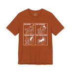 Relaxing Cat Appears Human Moves Cat Takes Over T-Shirt - Adult Unisex