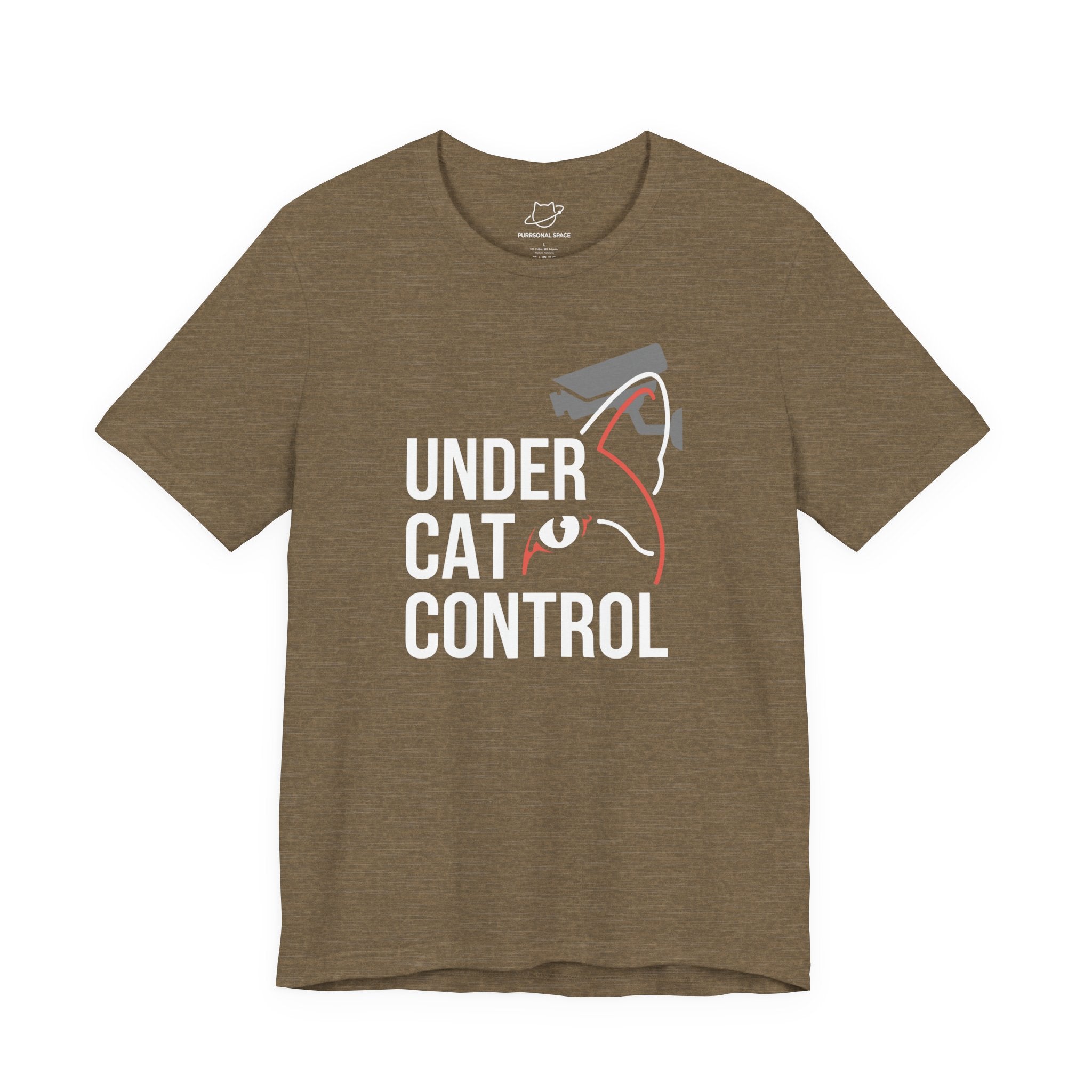 Under Cat Control T-Shirt - Adult Unisex