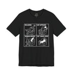 Relaxing Cat Appears Human Moves Cat Takes Over T-Shirt - Adult Unisex