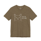Ask The Cat First T-Shirt - Adult Unisex