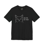 Ask The Cat First T-Shirt - Adult Unisex