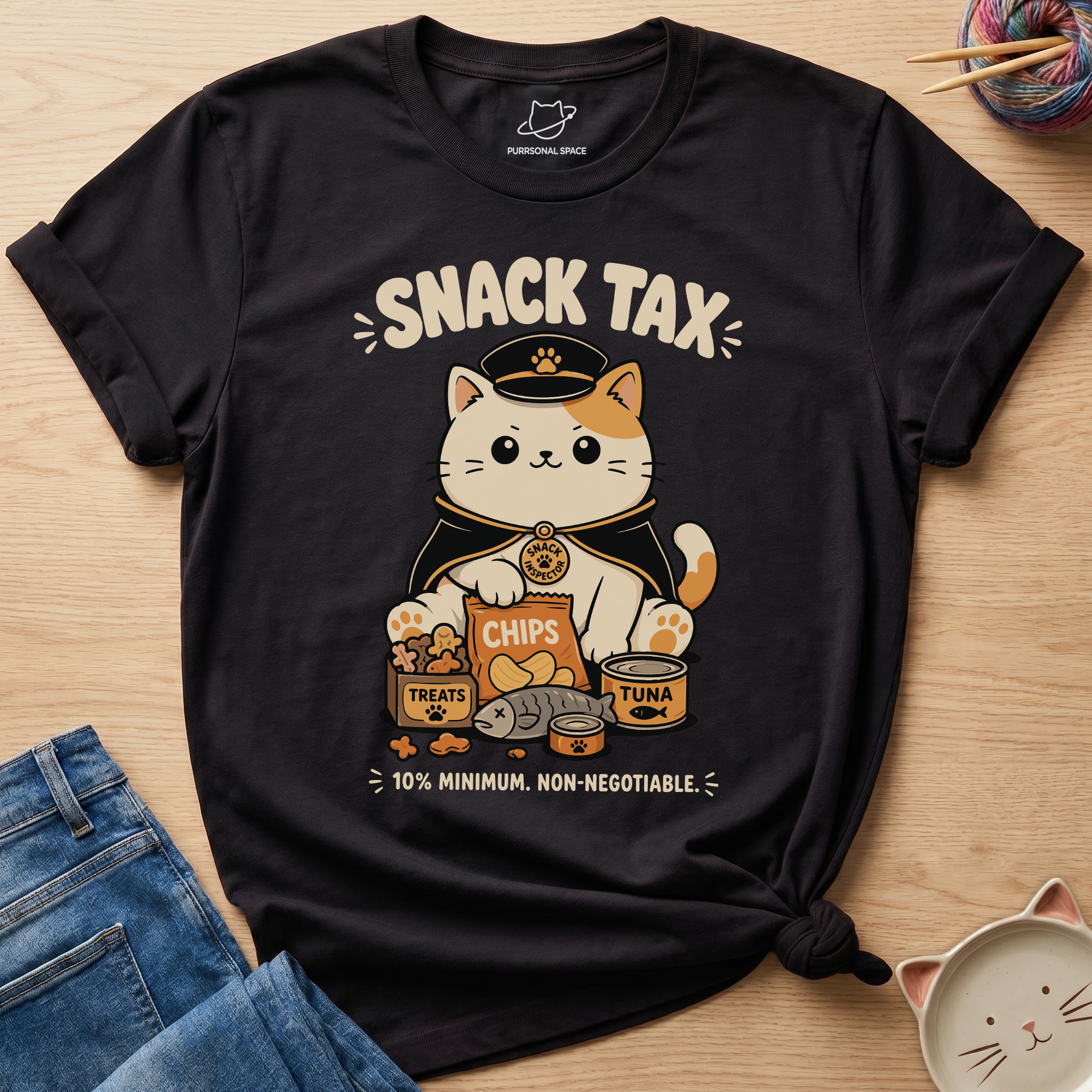 Snack Tax Snack T-Shirt