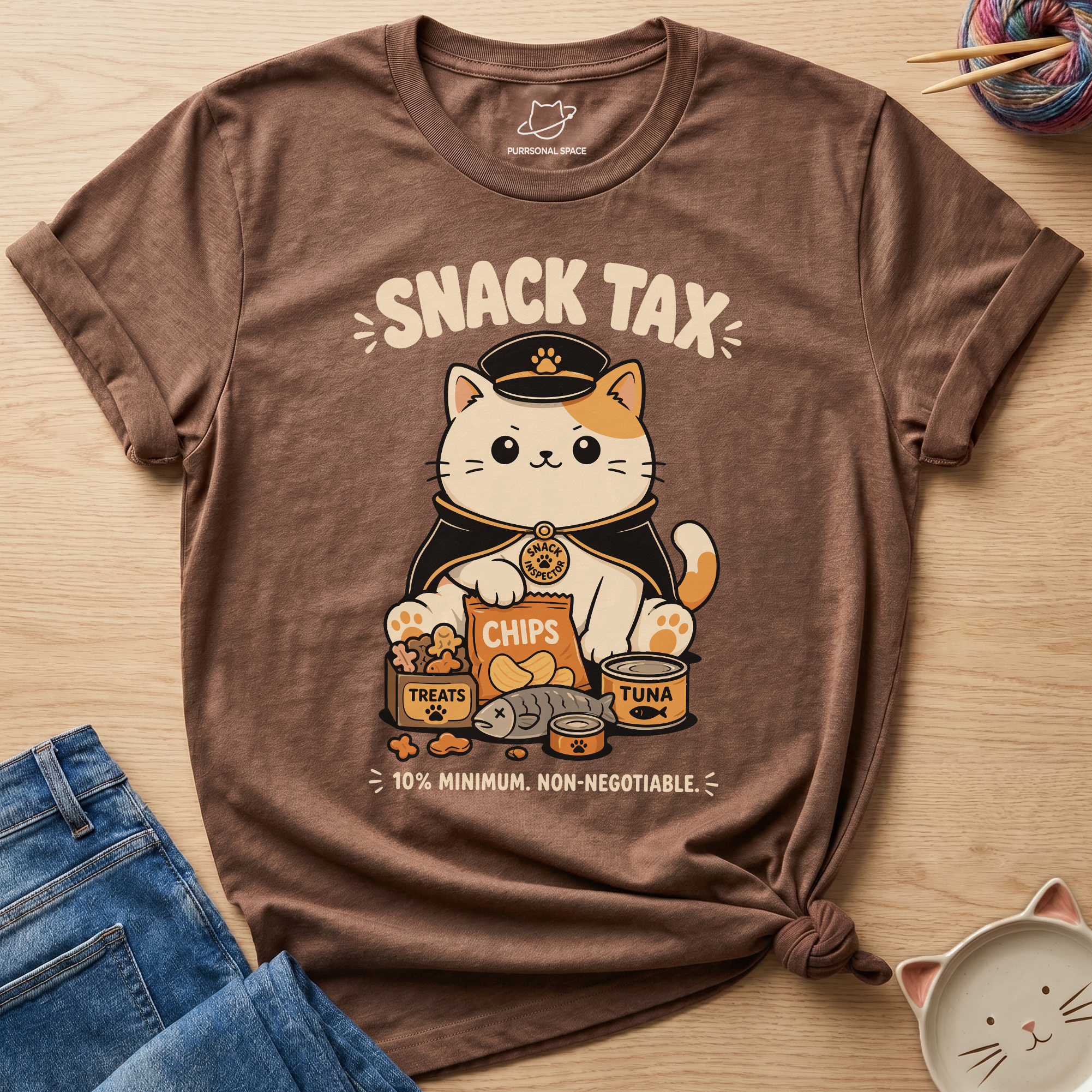 Snack Tax Snack T-Shirt