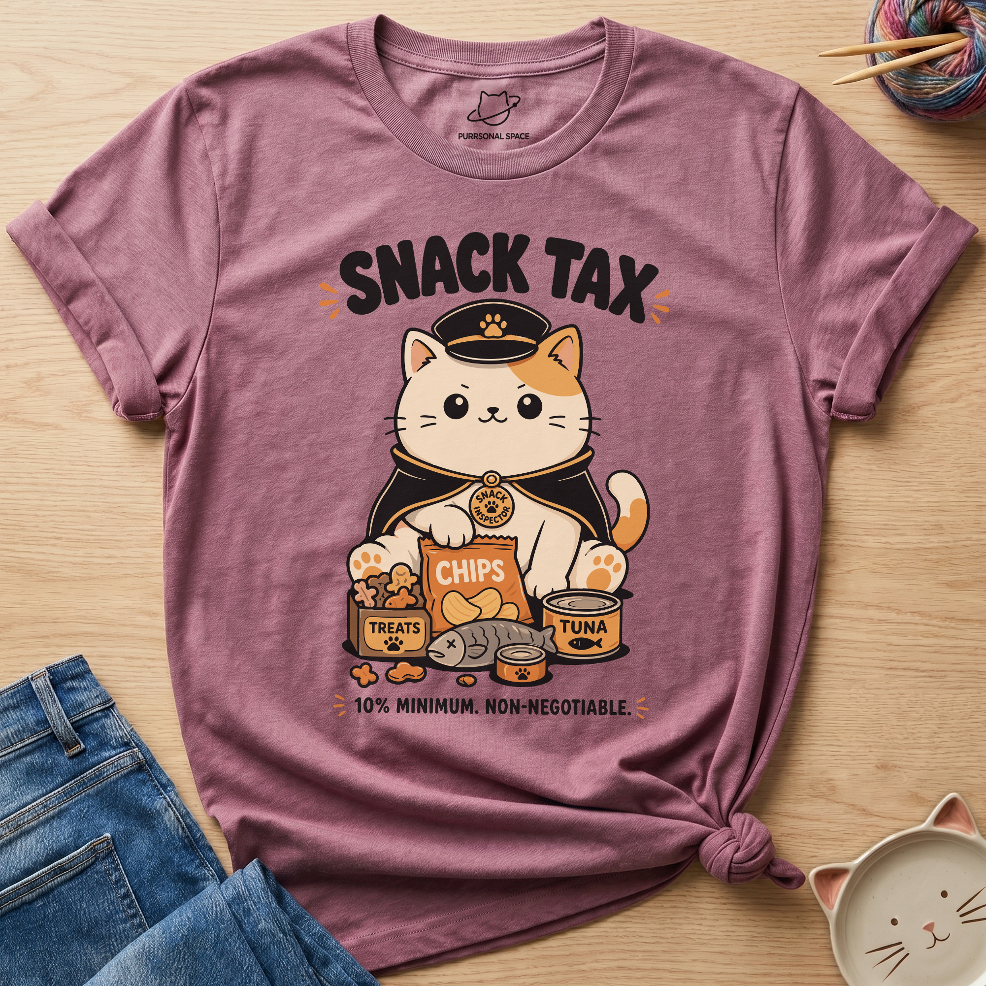 Snack Tax Snack T-Shirt