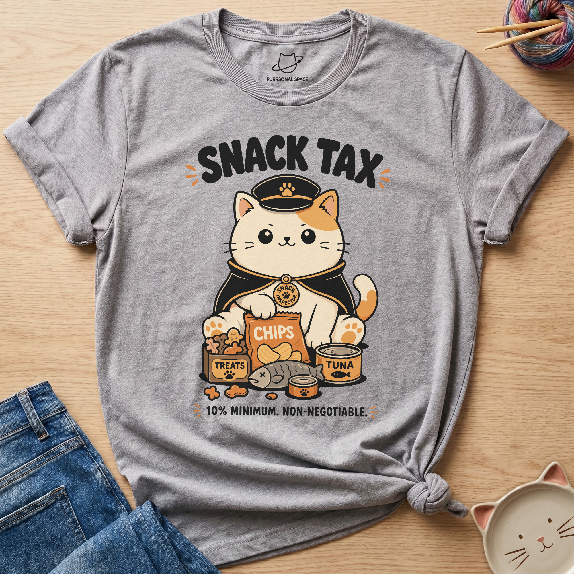 Snack Tax Snack T-Shirt
