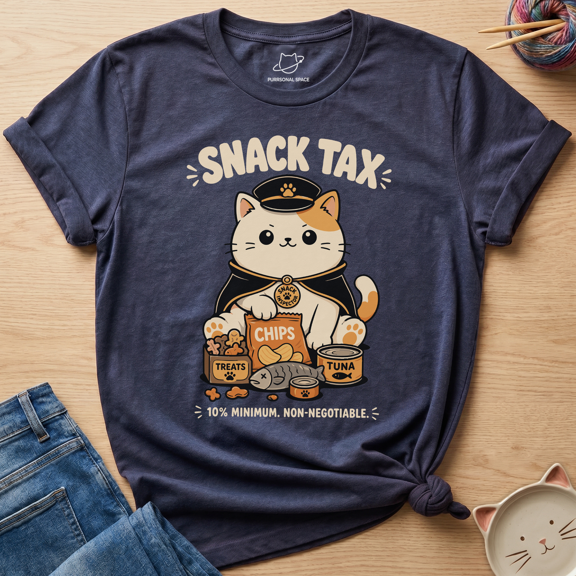 Snack Tax Snack T-Shirt