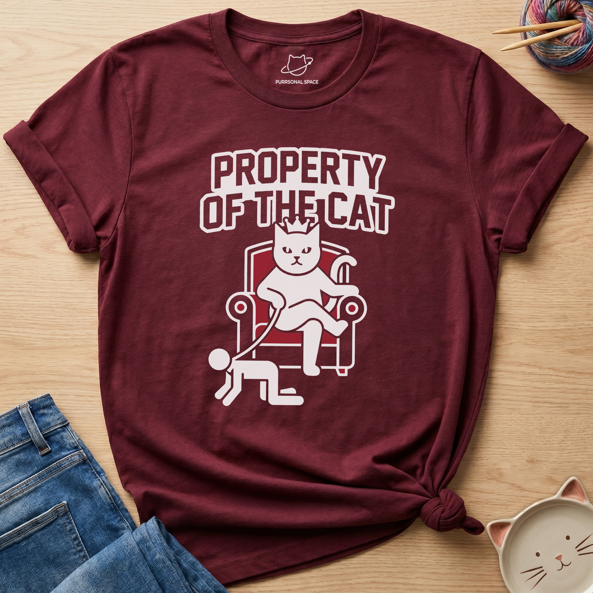 Property Of The Cat T-Shirt