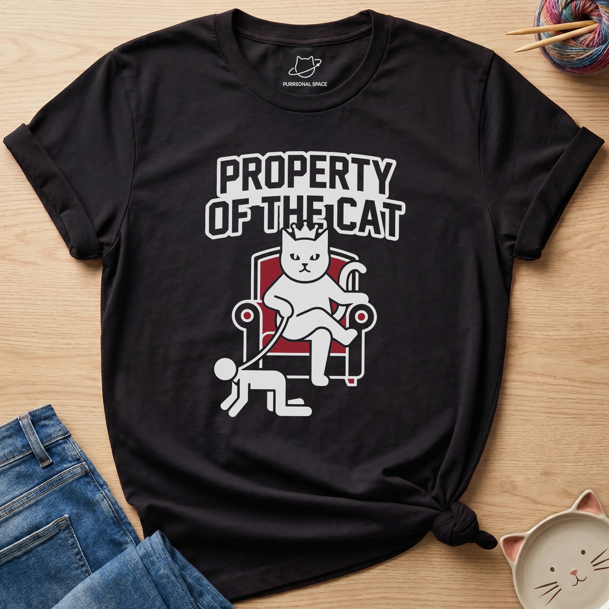 Property Of The Cat T-Shirt