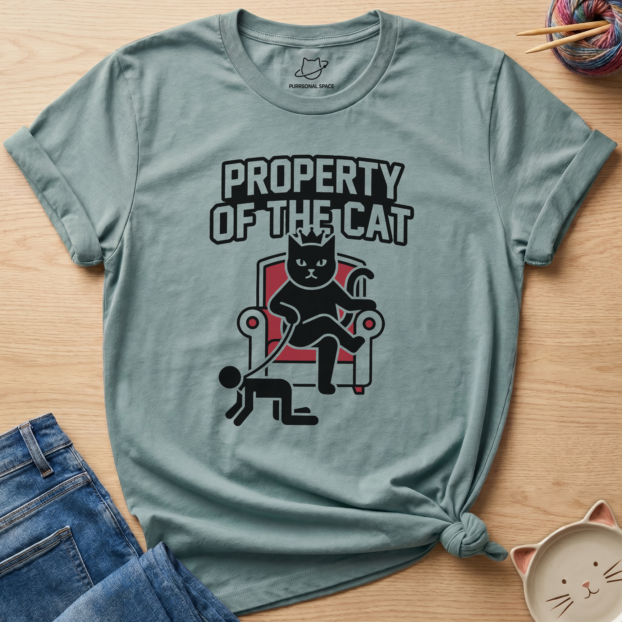 Property Of The Cat T-Shirt