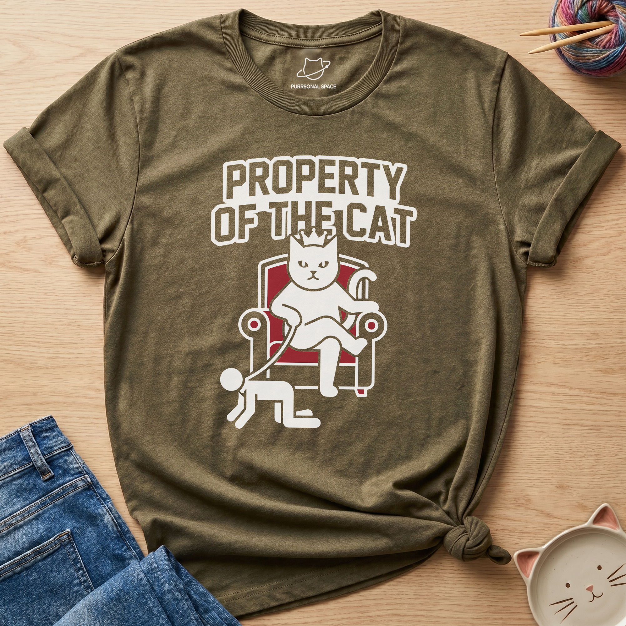 Property Of The Cat T-Shirt