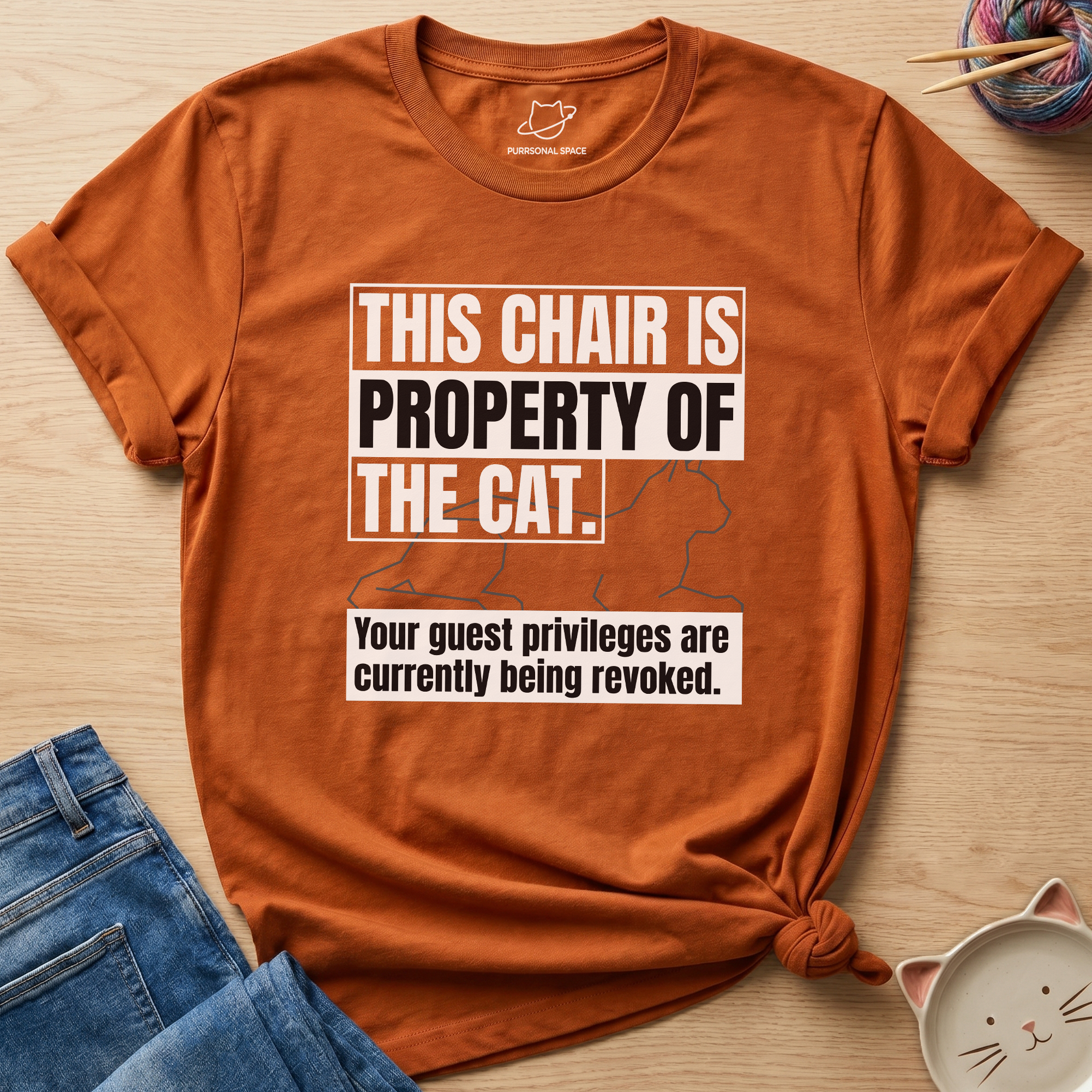 Property Of The Cat T-Shirt