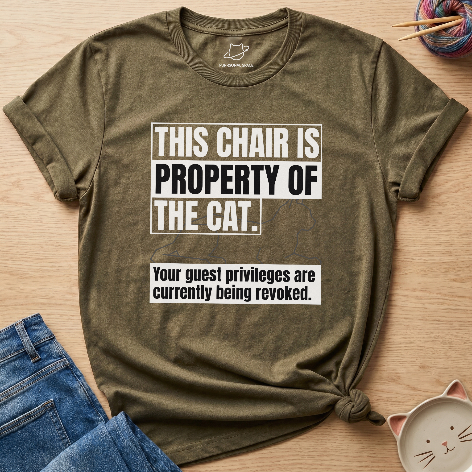 Property Of The Cat T-Shirt