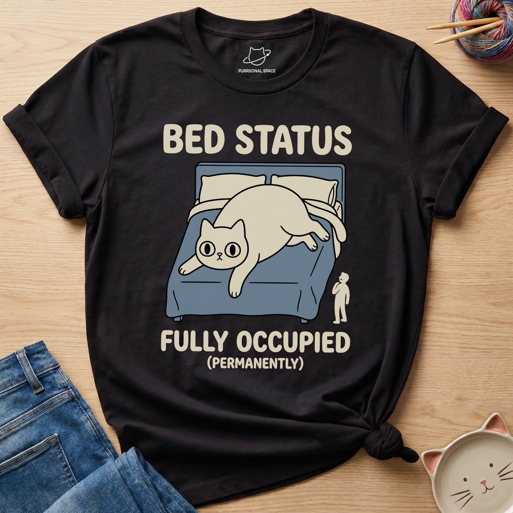 Bed Fully Occupied T-Shirt