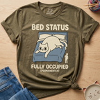 Bed Fully Occupied T-Shirt