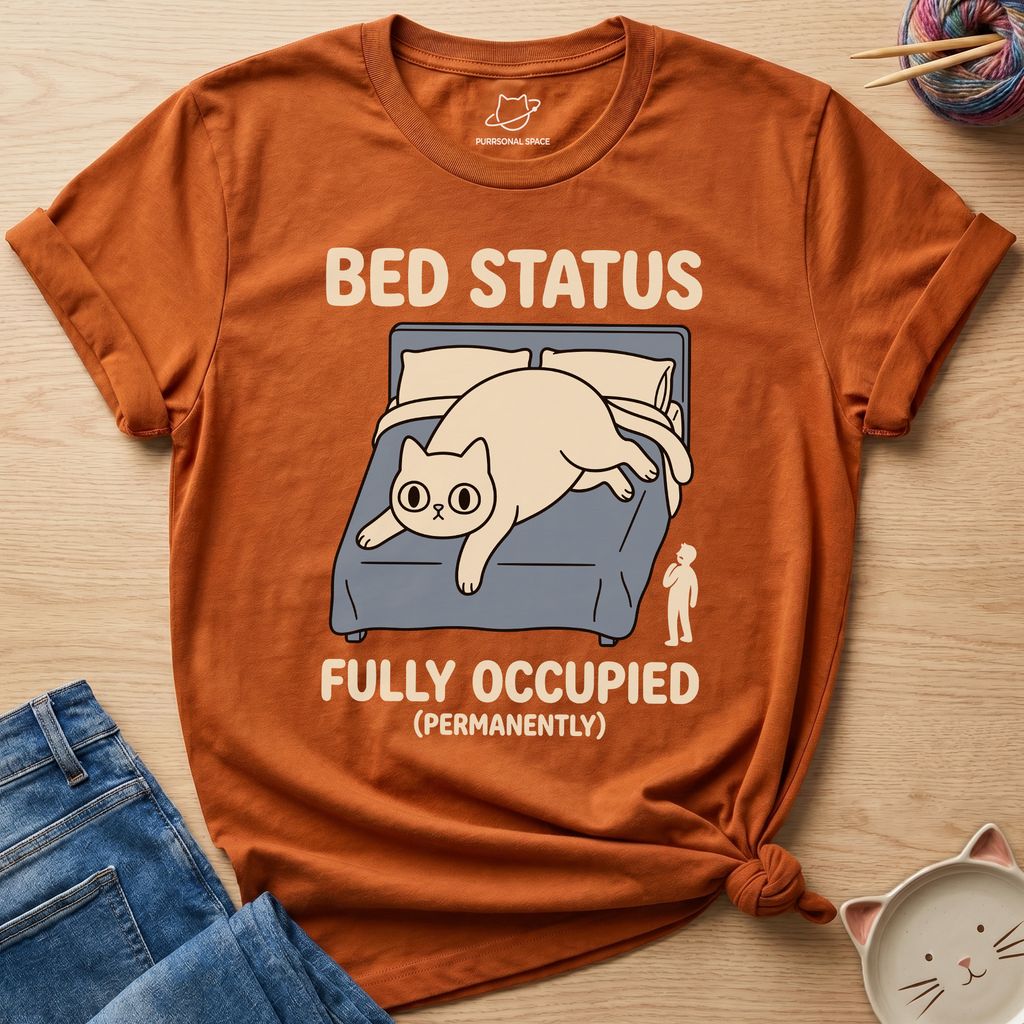 Bed Fully Occupied T-Shirt