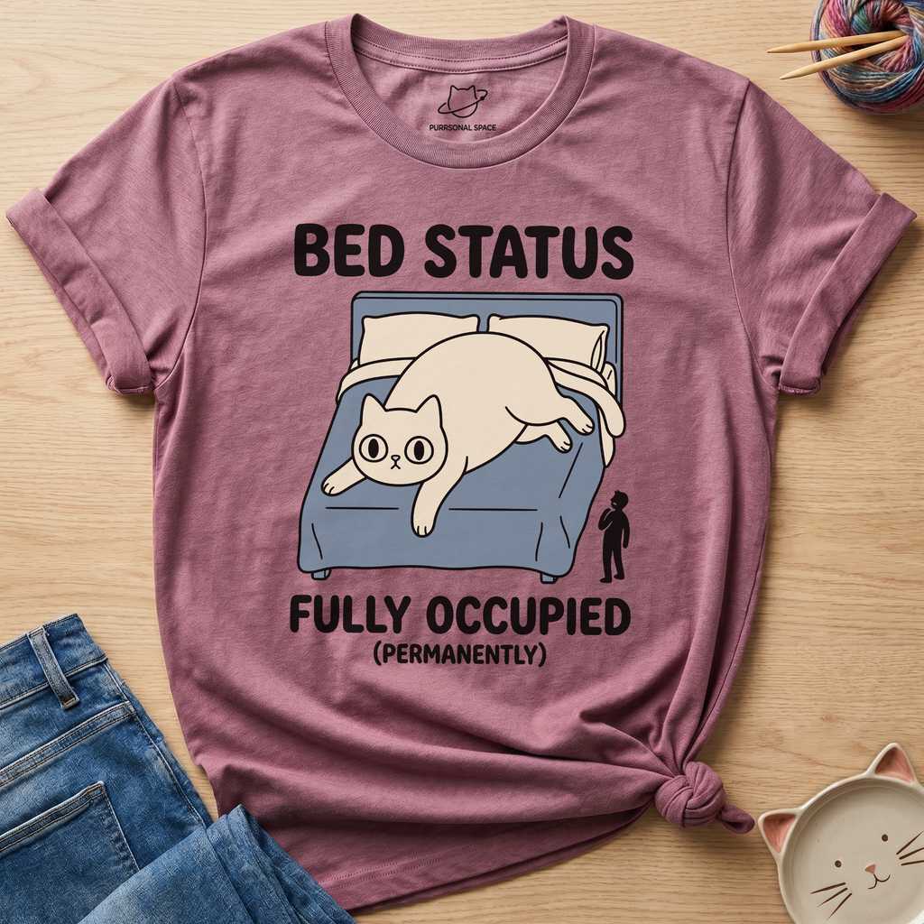 Bed Fully Occupied T-Shirt