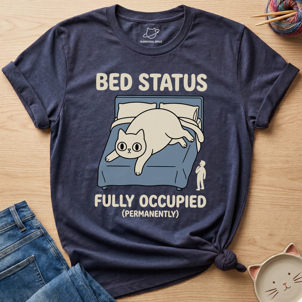 Bed Fully Occupied T-Shirt