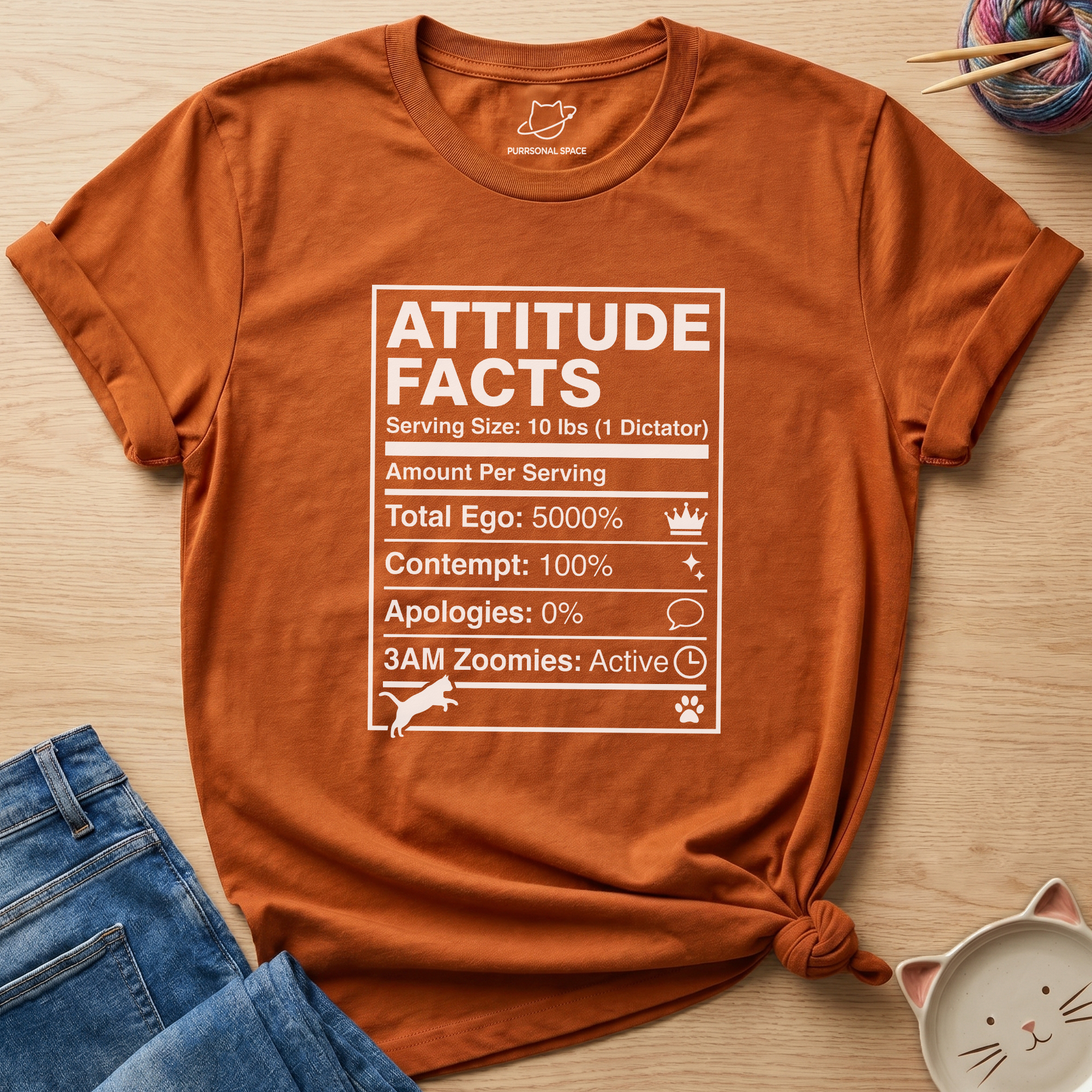 Attitude Facts T-Shirt