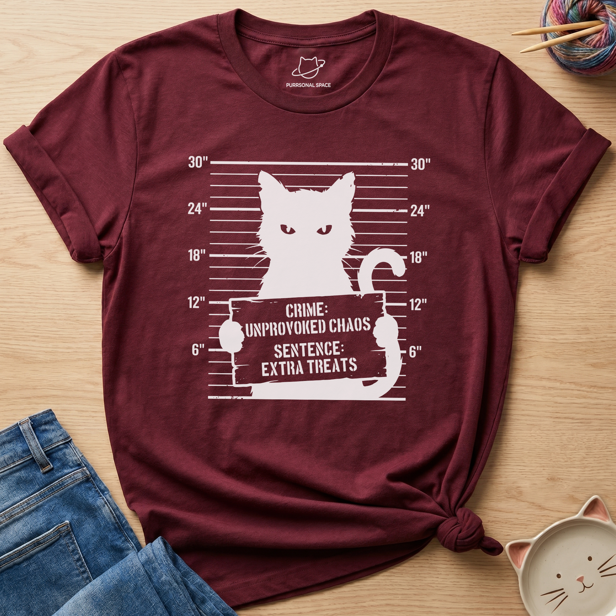 Crime Unprovoked Chaos T-Shirt
