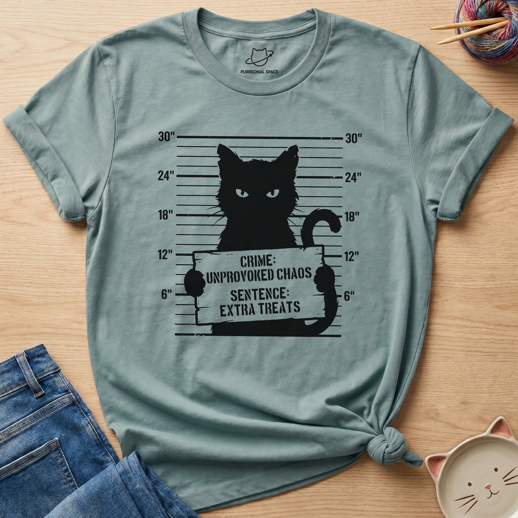 Crime Unprovoked Chaos T-Shirt