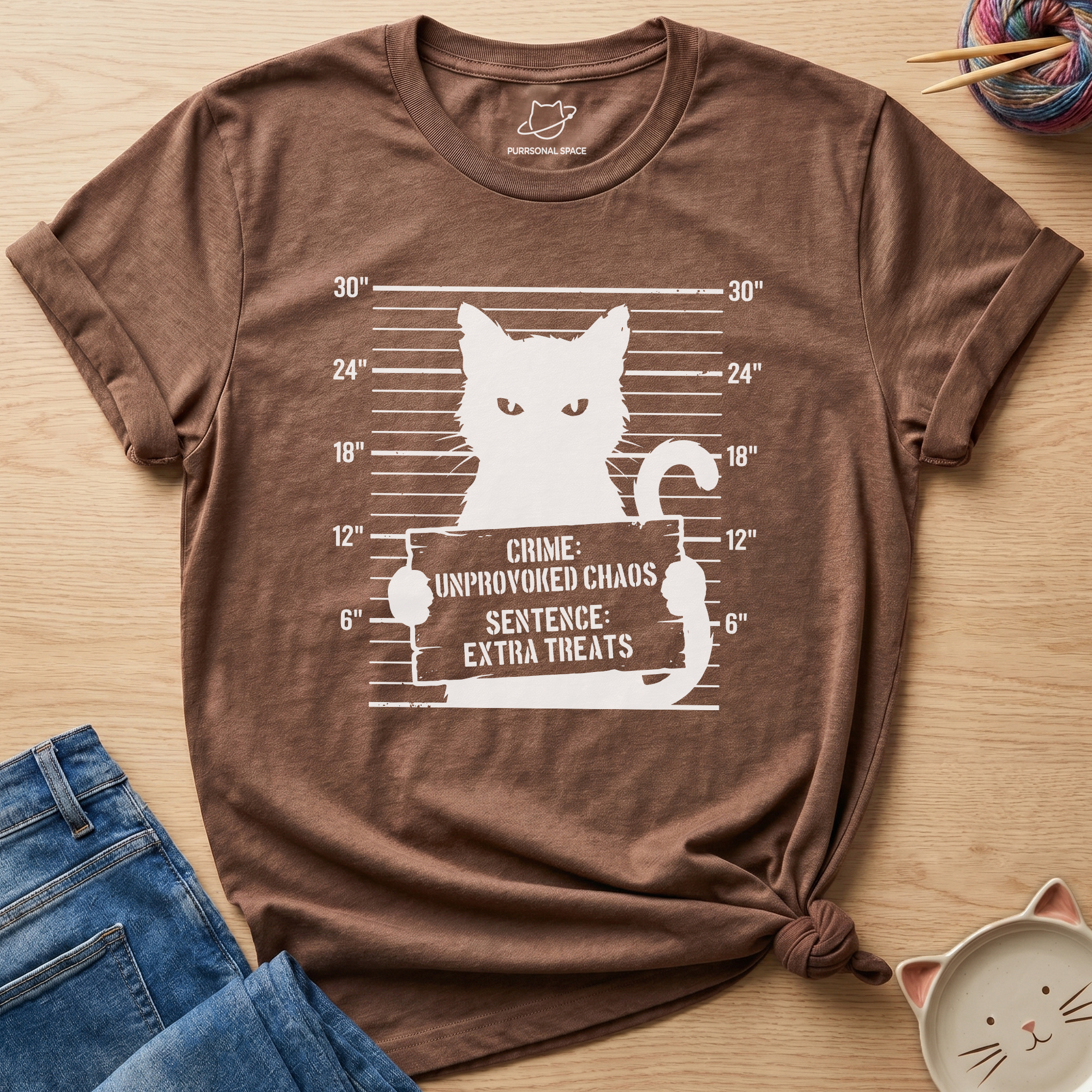 Crime Unprovoked Chaos T-Shirt