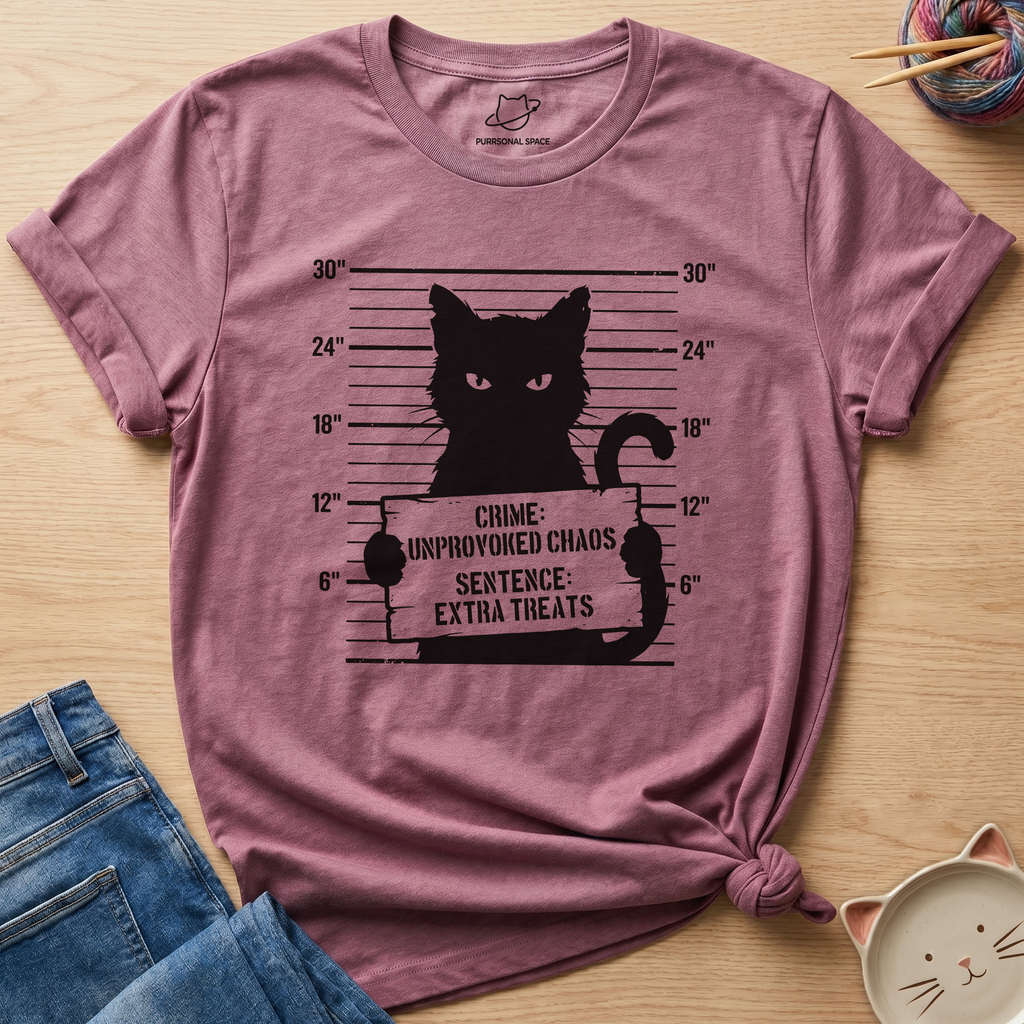 Crime Unprovoked Chaos T-Shirt
