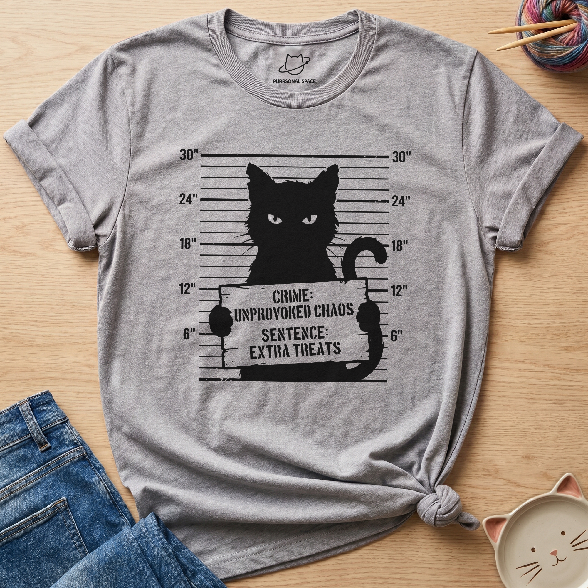 Crime Unprovoked Chaos T-Shirt