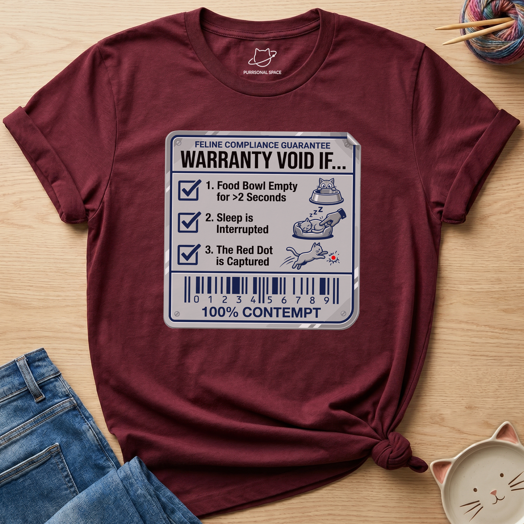 Feline Compliance Guarantee T-Shirt