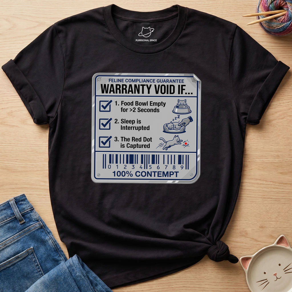 Feline Compliance Guarantee T-Shirt
