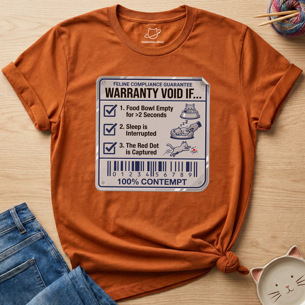 Feline Compliance Guarantee T-Shirt