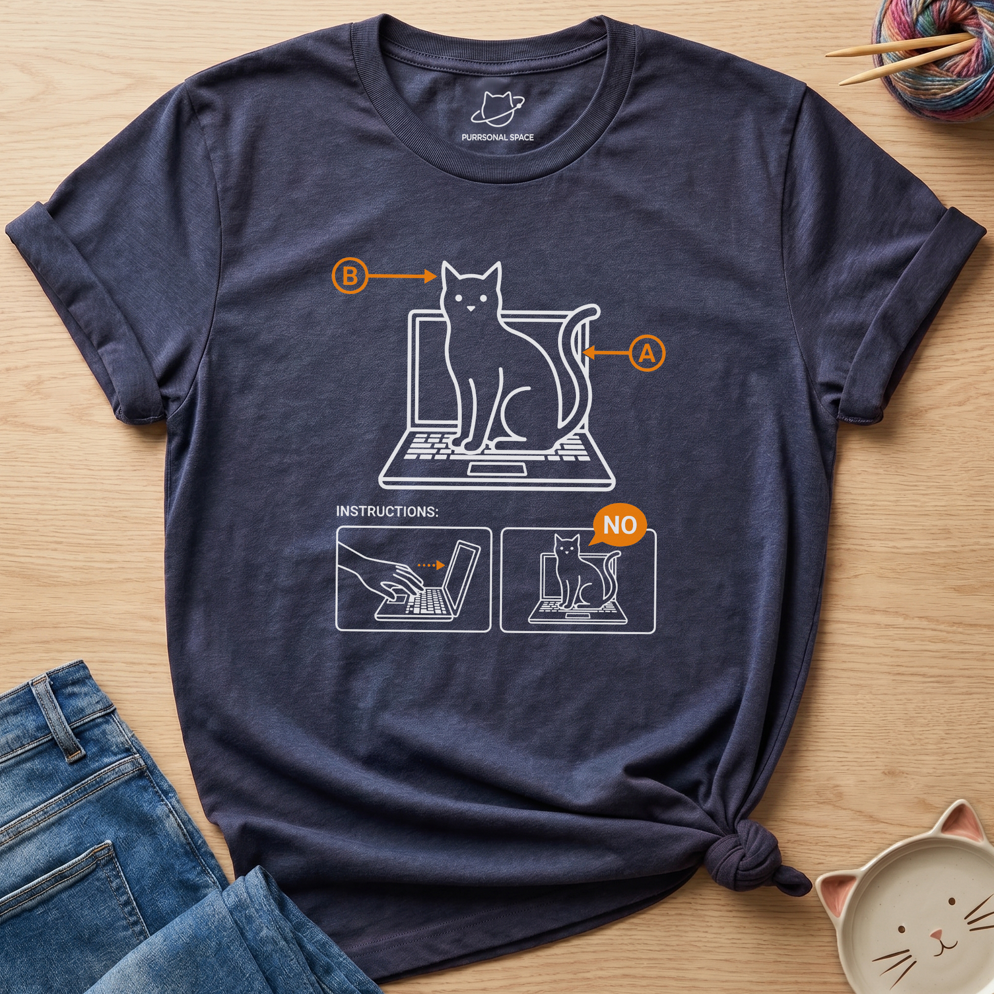 Instructions No T-Shirt