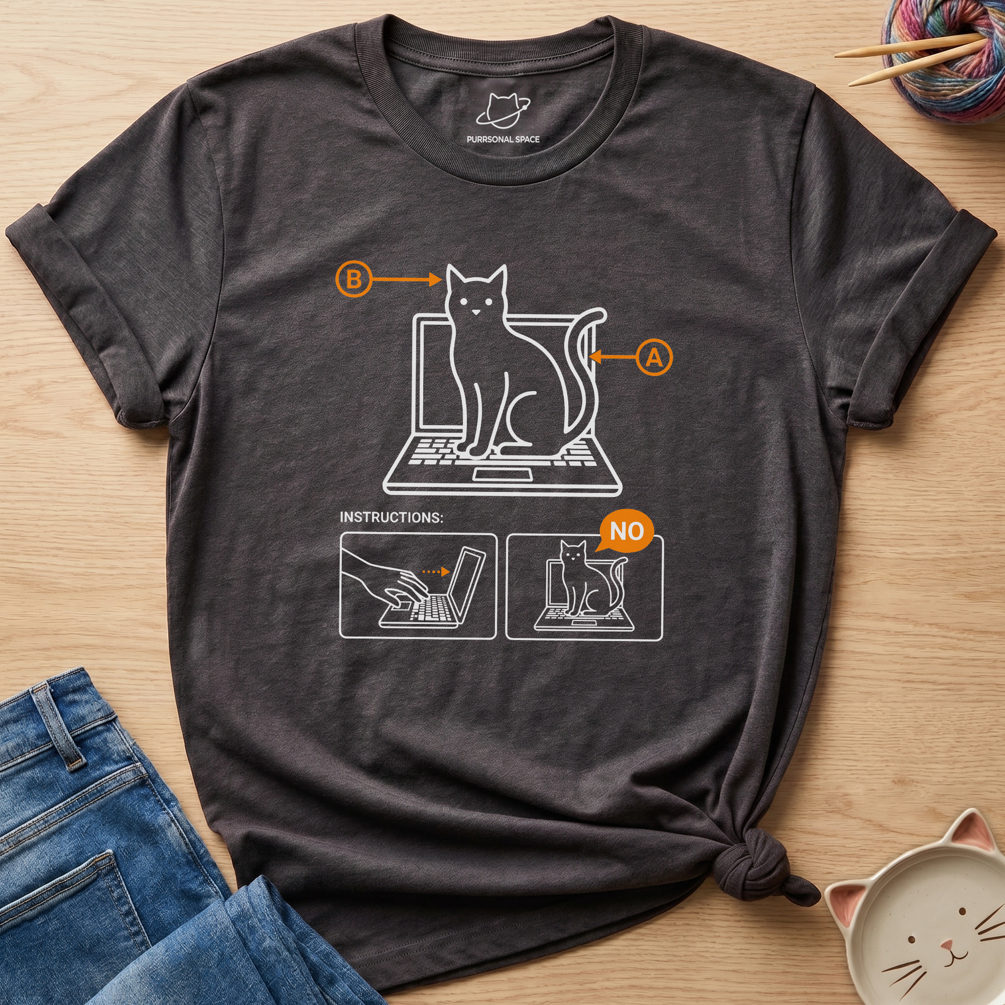 Instructions No T-Shirt
