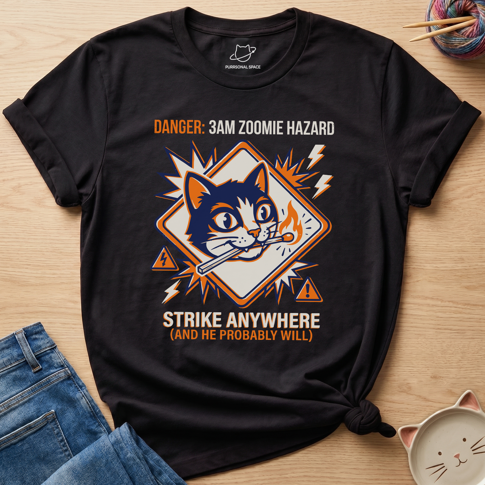 3am Zoomie Hazard T-Shirt