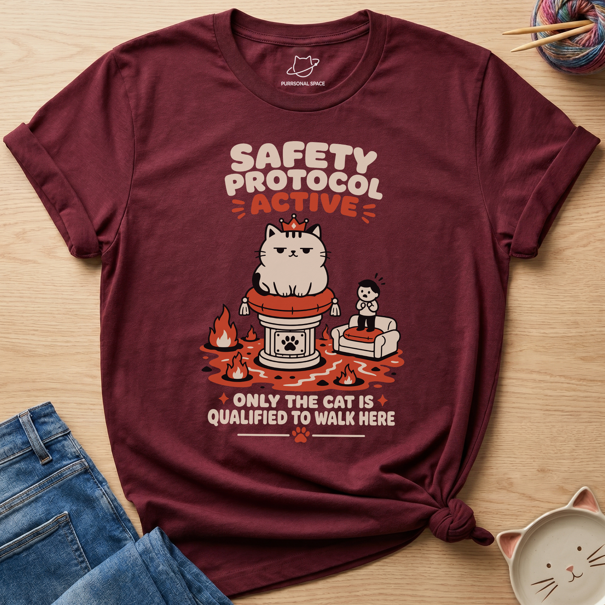 Safety Protocol Active T-Shirt