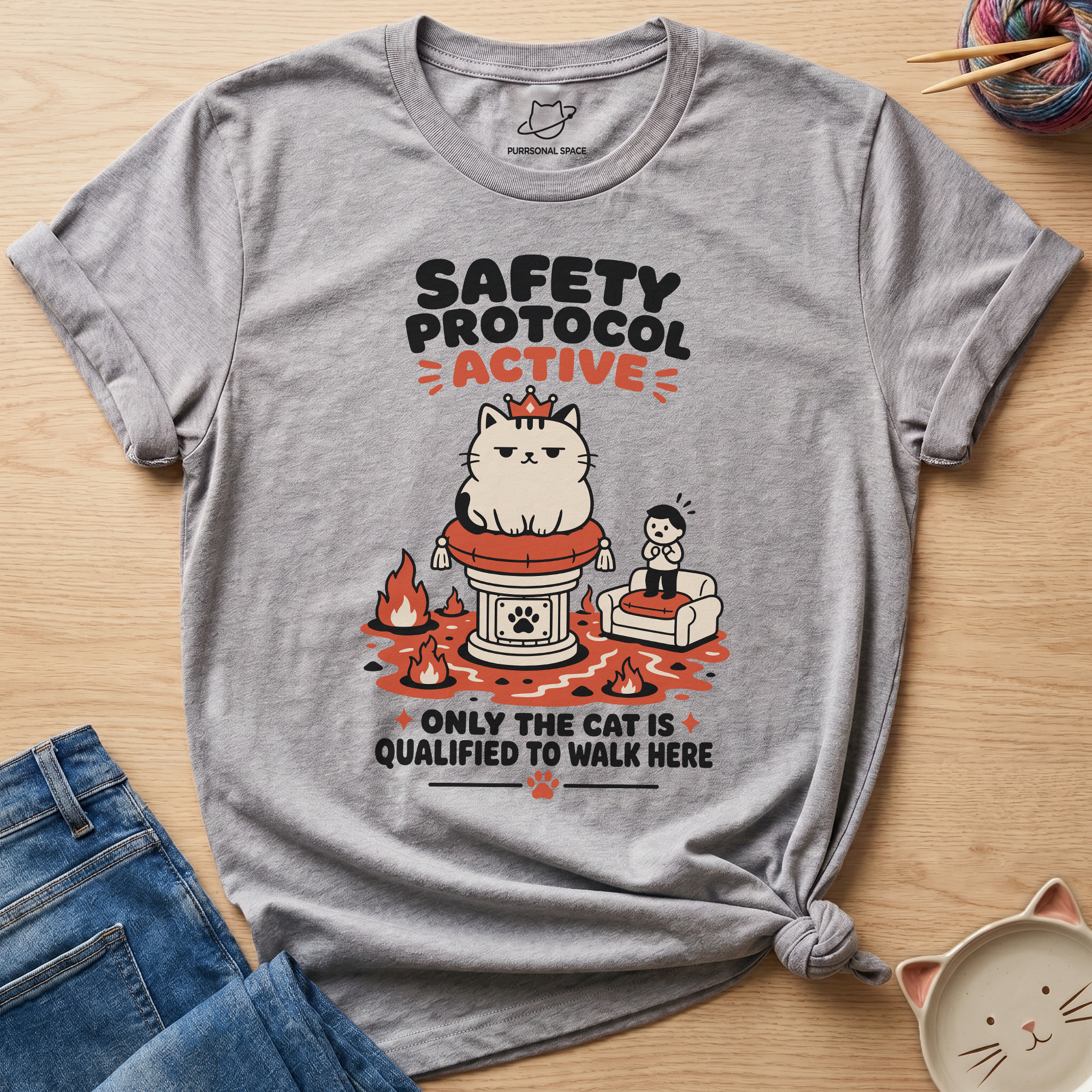 Safety Protocol Active T-Shirt