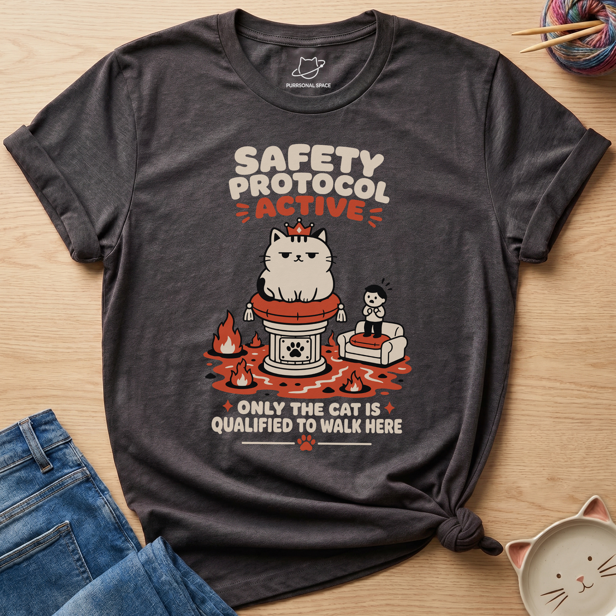 Safety Protocol Active T-Shirt