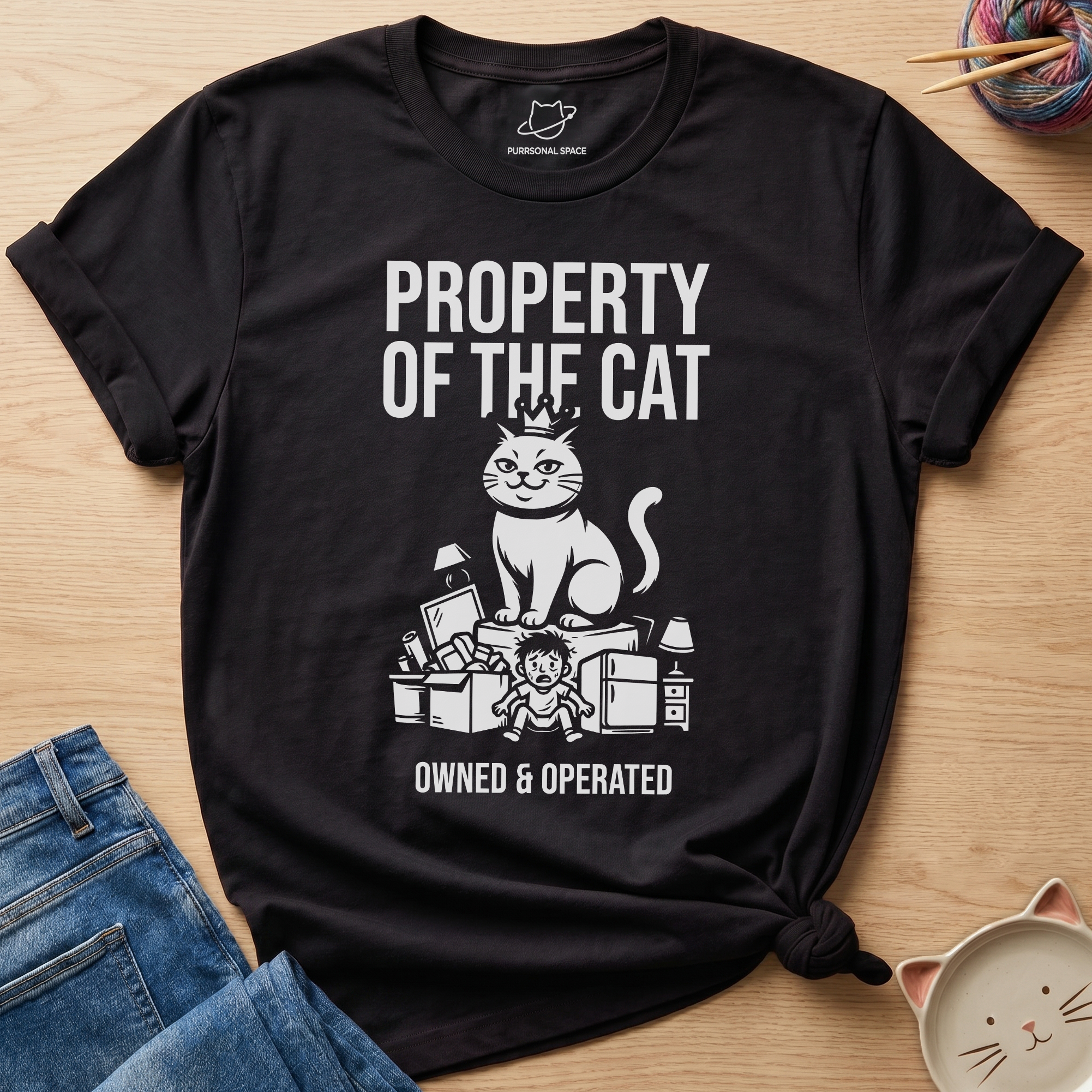 Property Of The Cat T-Shirt