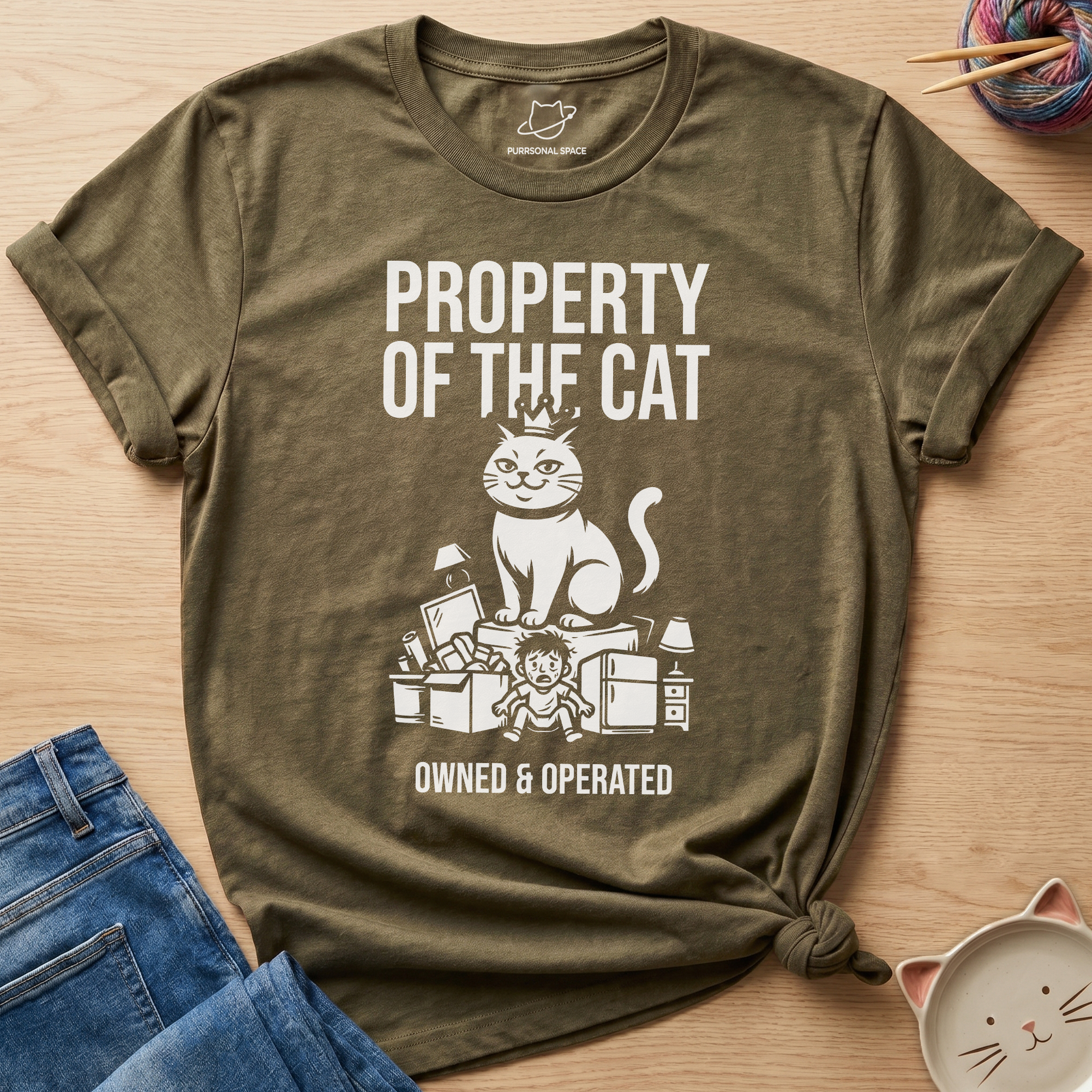 Property Of The Cat T-Shirt