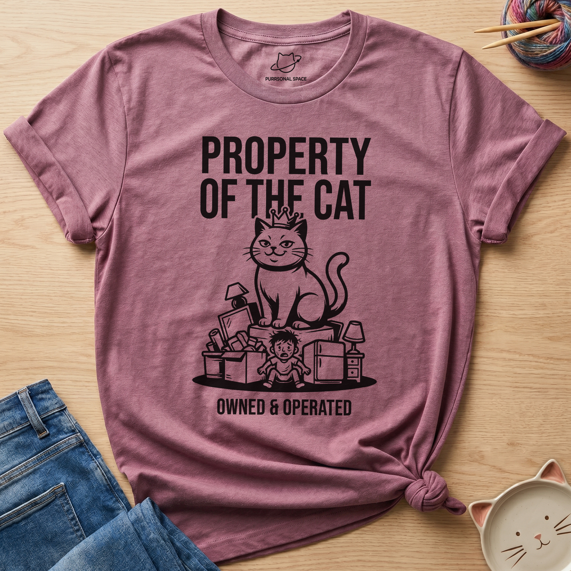 Property Of The Cat T-Shirt