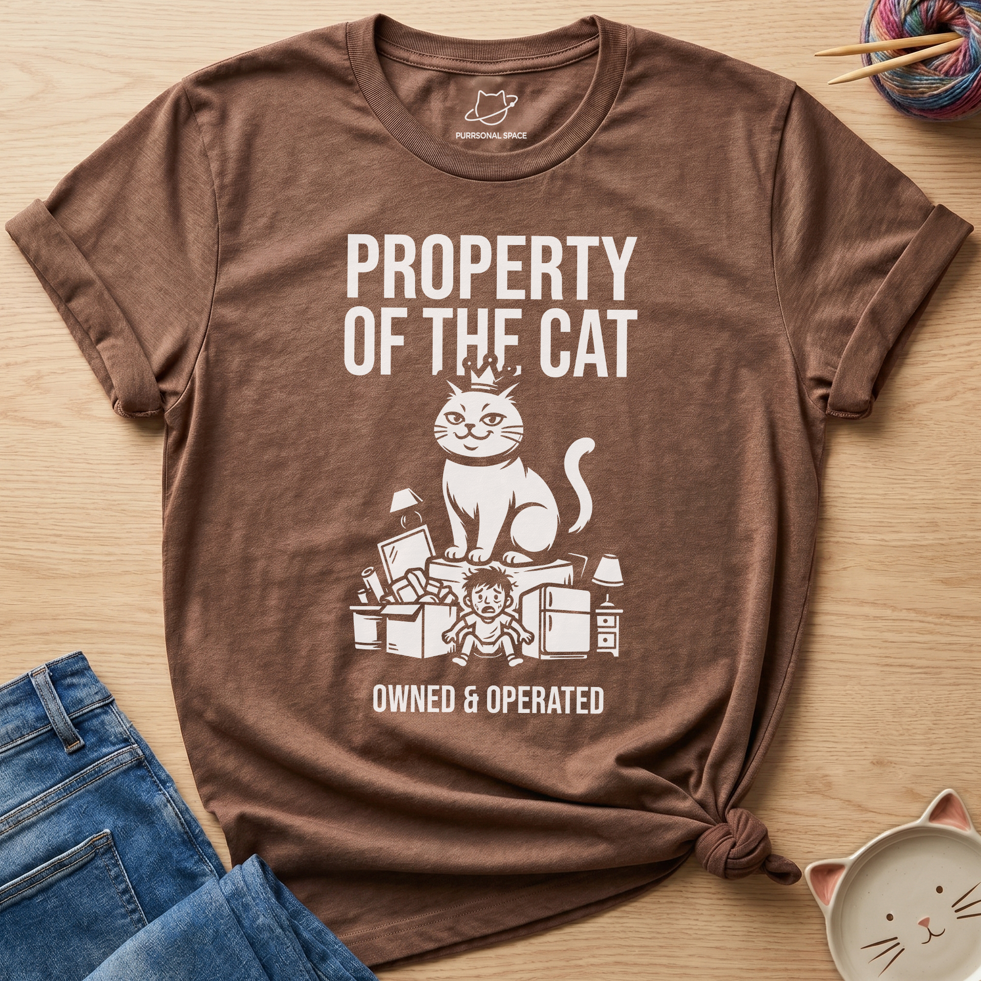 Property Of The Cat T-Shirt