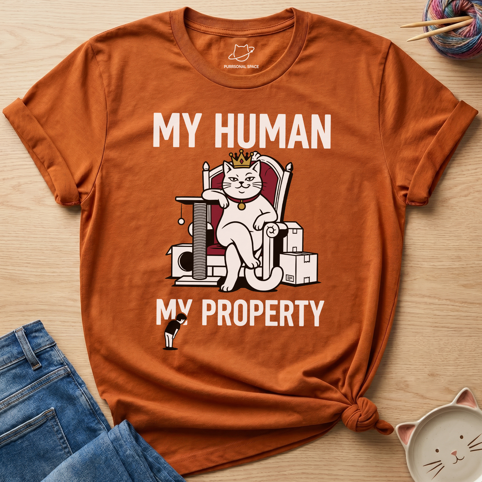 My Human My Property T-Shirt