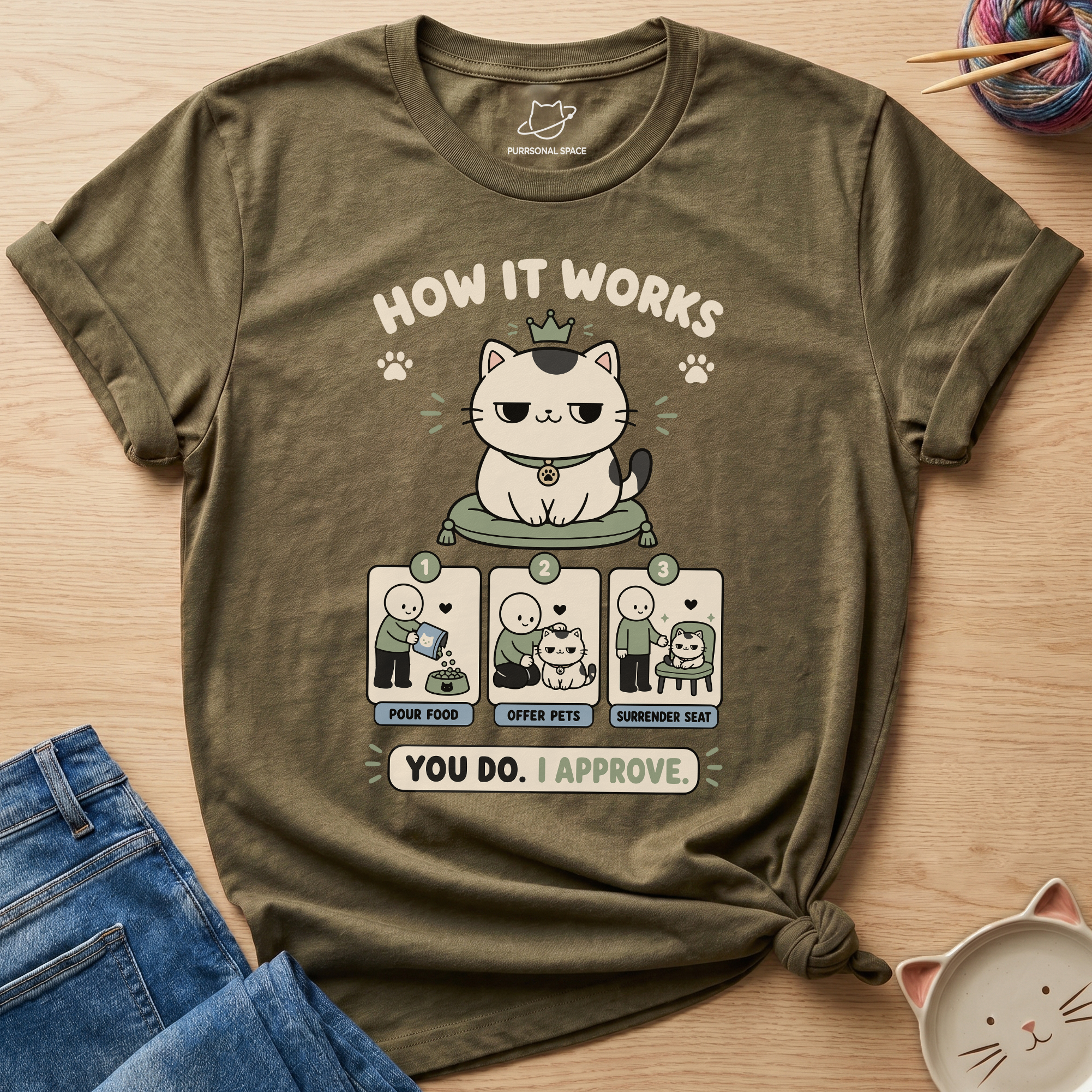 How It Works T-Shirt
