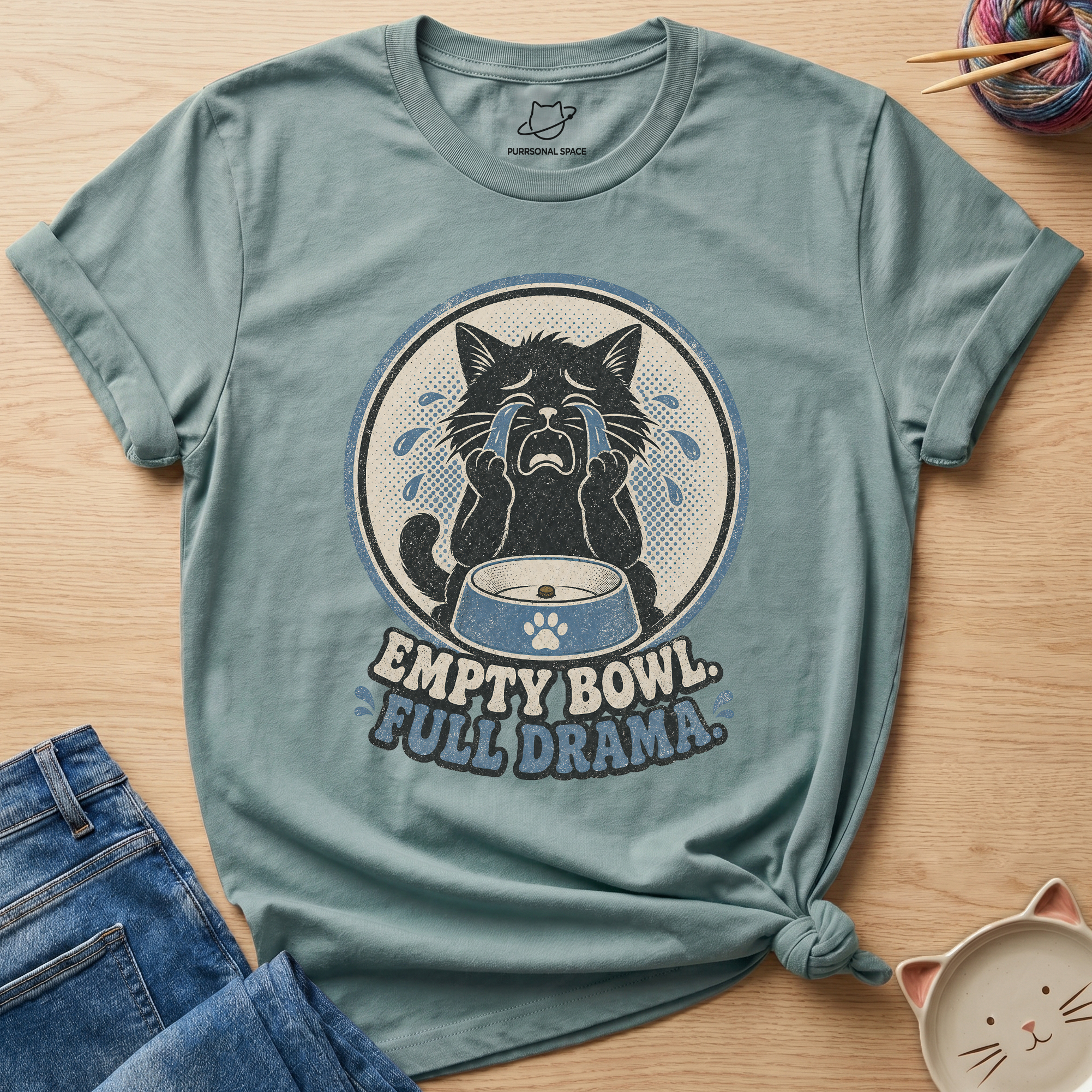 Empty Bowl Full Drama T-Shirt