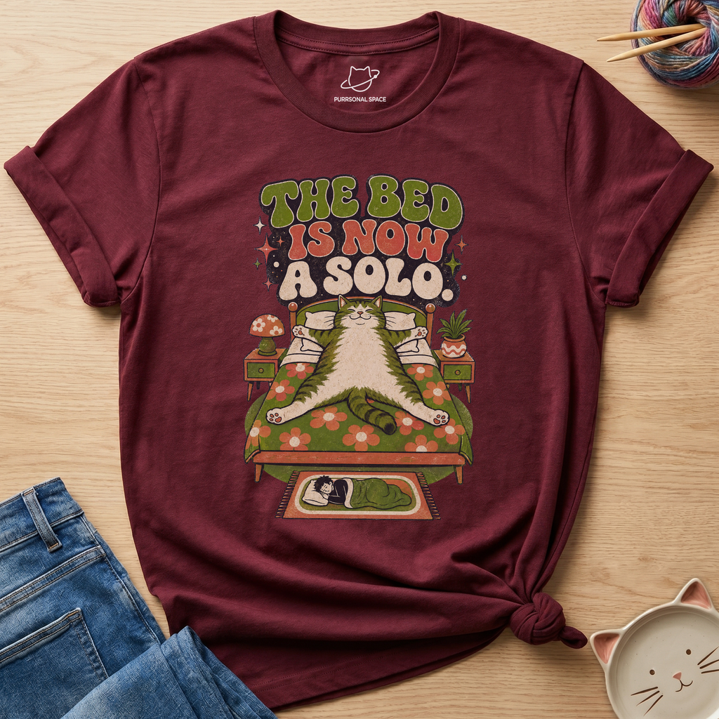 The Bed Is Now A Solo T-Shirt