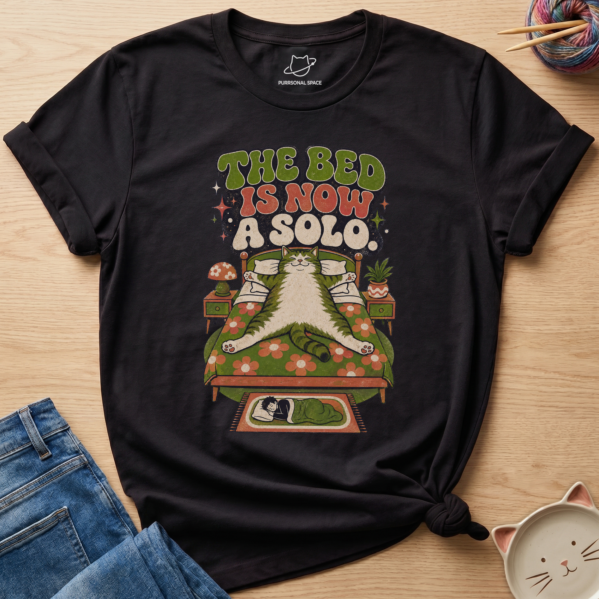 The Bed Is Now A Solo T-Shirt