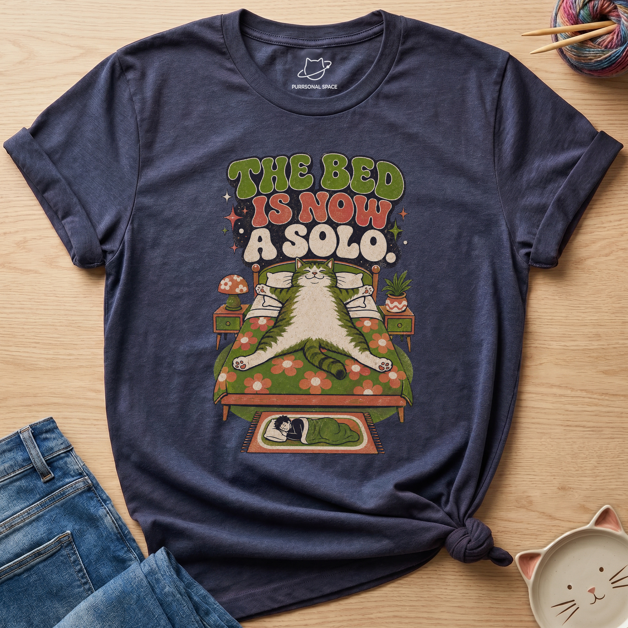 The Bed Is Now A Solo T-Shirt