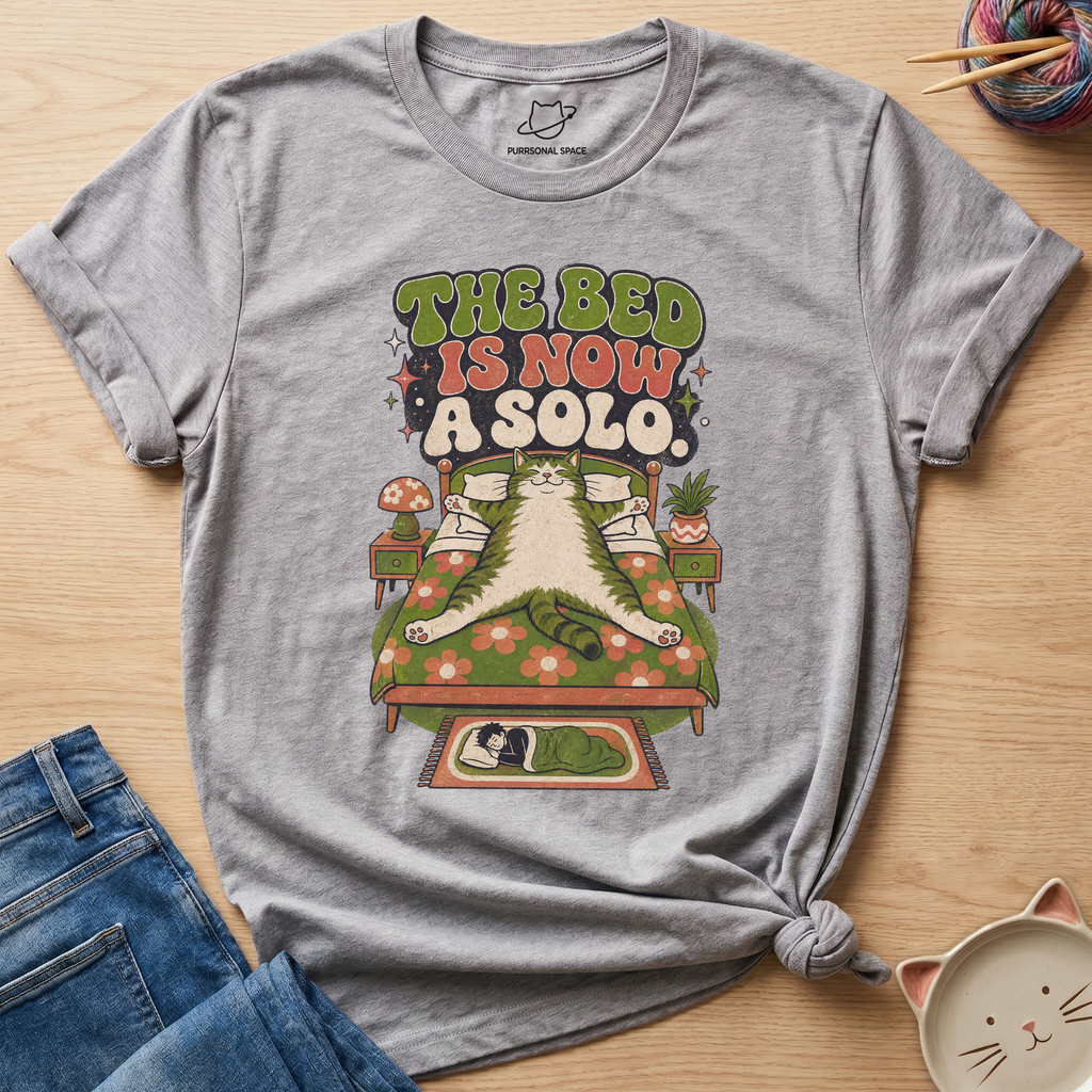 The Bed Is Now A Solo T-Shirt
