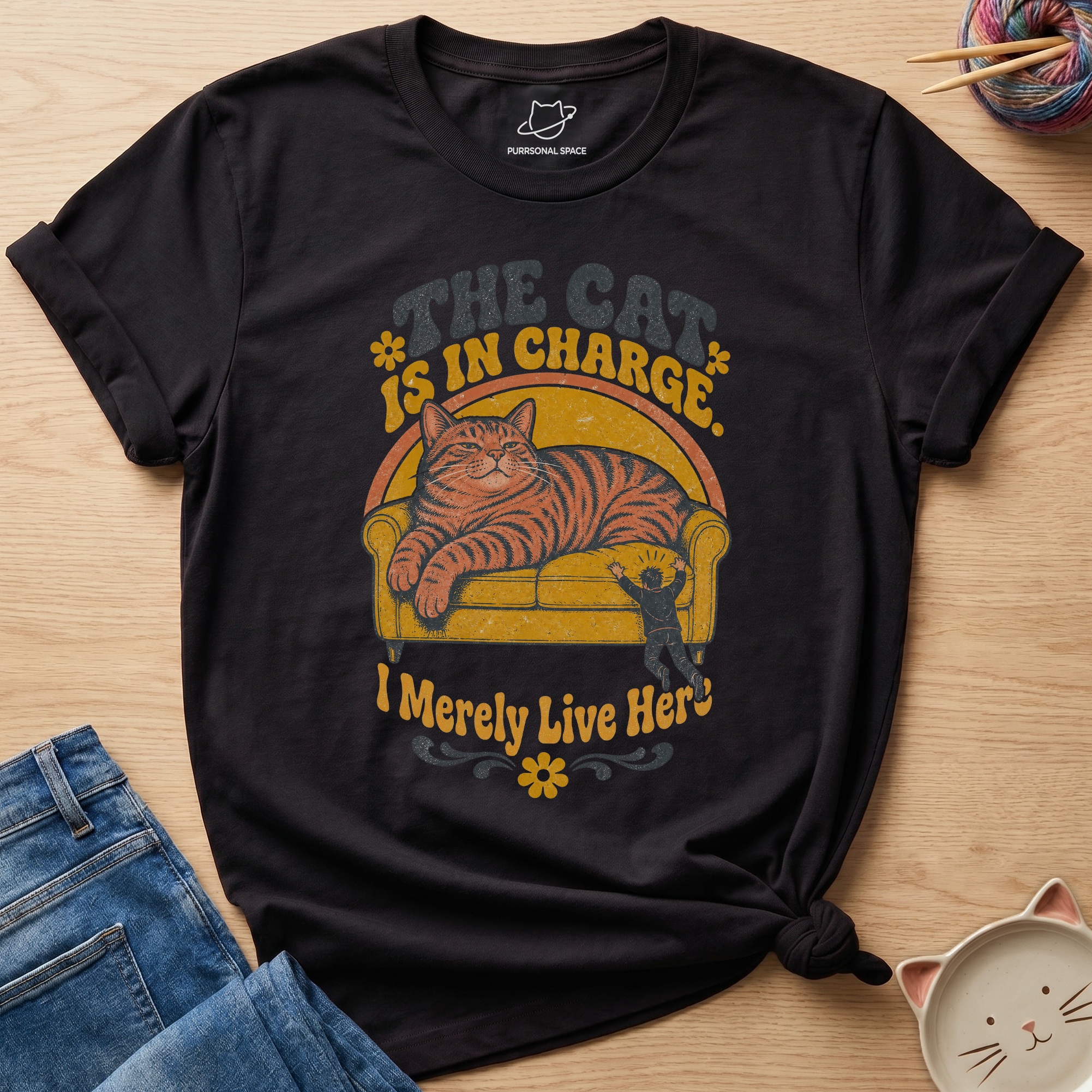 I Merely Live Here T-Shirt